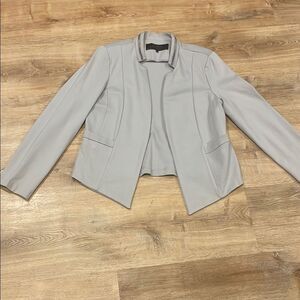 Stoosh Women’s XL Lavendar/Gray Open Front Blazer Notched Collar Stretch Jacket
